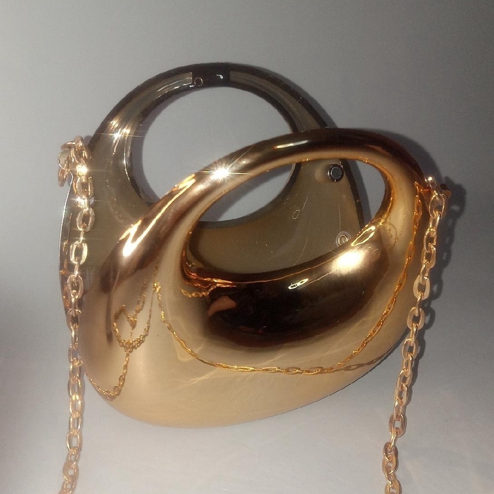 New crescent shape mini acrylic crossbody bags - Picture 5 of 10